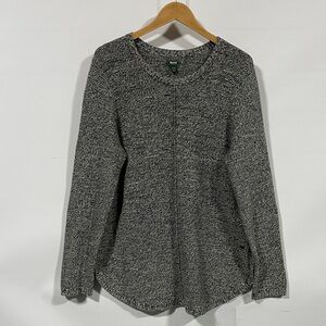 Roots Canada Gray Knit crewneck Sweater